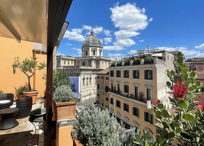Habitat's Colosseum-monti 3br Penthouse With Terrace