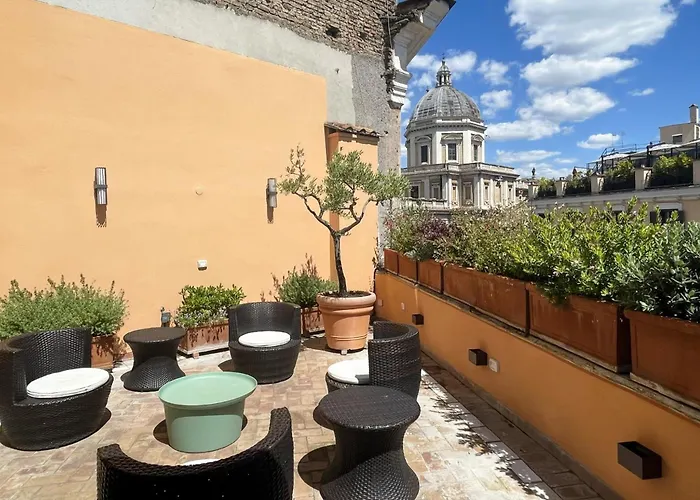 Apartament Habitat's Colosseum-monti 3br Penthouse With Terrace *