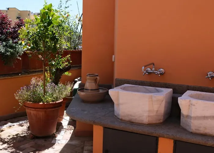 Apartament Habitat's Colosseum-monti 3br Penthouse With Terrace Rzym