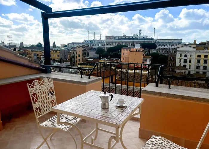 Daire Habitat's Colosseum-monti 3br Penthouse With Terrace *